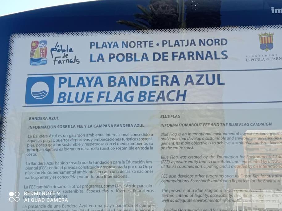 Apartamento Playa Playa Pobla de Farnals Luaran gambar